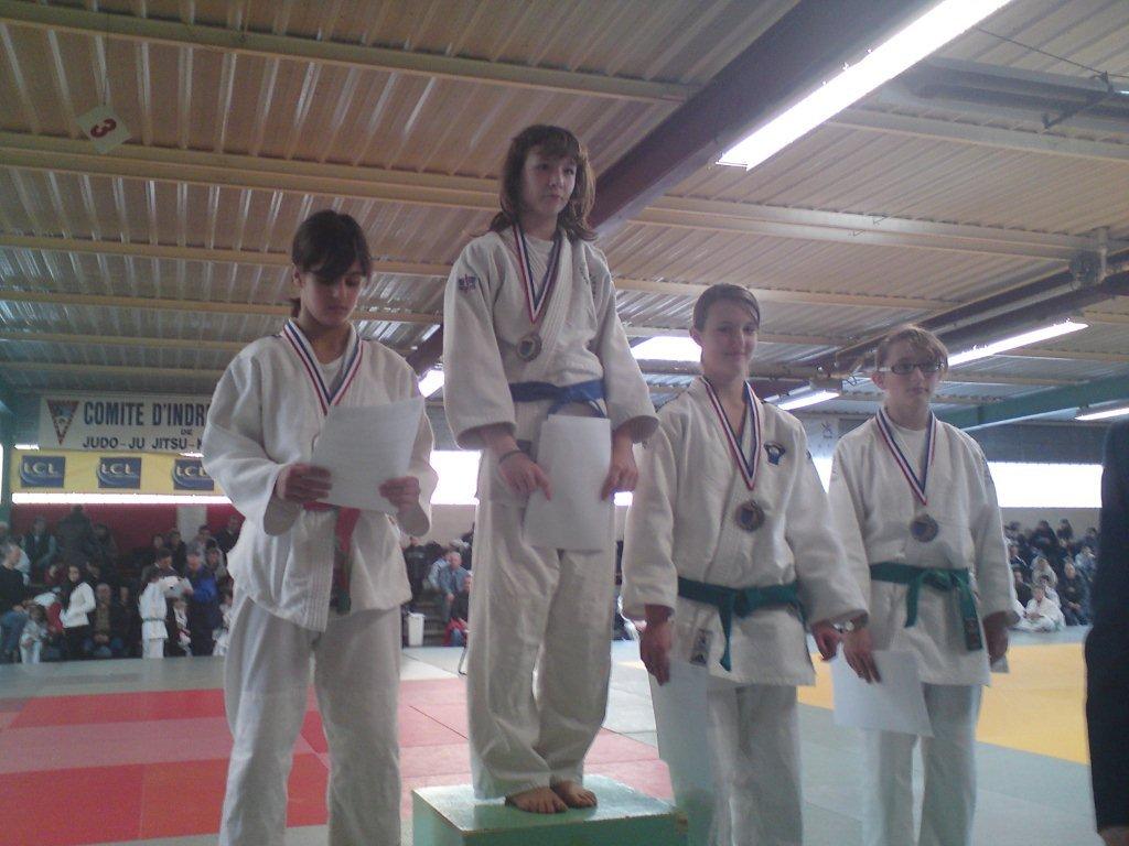 Podium des -48kg